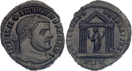 Roman Empire Maxentius Follis 306 - 312 AD