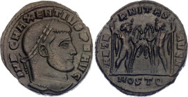 Roman Empire Maxentius Follis 306 - 312 AD