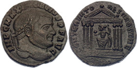 Roman Empire Maximian Follis 307 AD