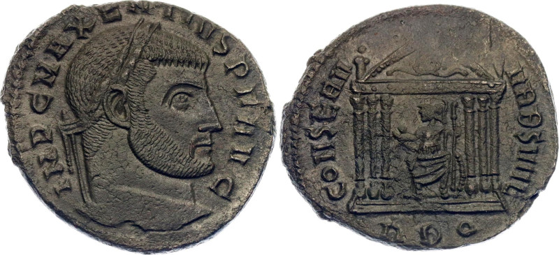 Roman Empire Maxentius Follis 308 - 310 AD

RIC# 210; Bronze 6.86 g.; Obv: IMP...