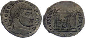 Roman Empire Maxentius Follis 308 - 310 AD