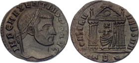 Roman Empire Maxentius Follis 308 - 310 AD