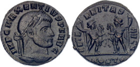 Roman Empire Maxentius Follis 309 AD