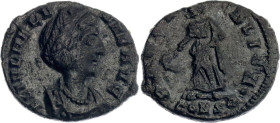 Roman Empire Helena Nummus 330 AD Pax