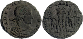 Roman Empire Delmatius Follis 335 - 337 AD