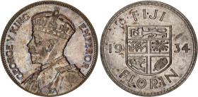 Fiji 1 Florin 1934