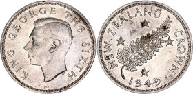 New Zealand 1 Crown 1949