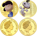 New Zealand 2 x Peanut Movie Medals 2019