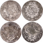 Egypt 2 x 20 Qirsh 1903 - 1913 H AH 1293 - 1327