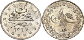 Egypt 1 Qirsh 1913 H AH 1327//6