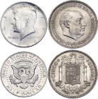 World Lot of 2 Coins 1949  - 1964