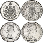 World Lot of 2 Coins 1964  - 1966