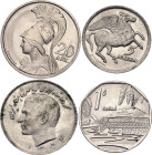 World Lot of 4 Coins 1973 - 2016