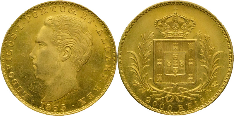 Portugal
D. Luís I (1861-1889)
2000 Réis Lisbon Mint 1864
AG: 13.01 3,55g
Good E...