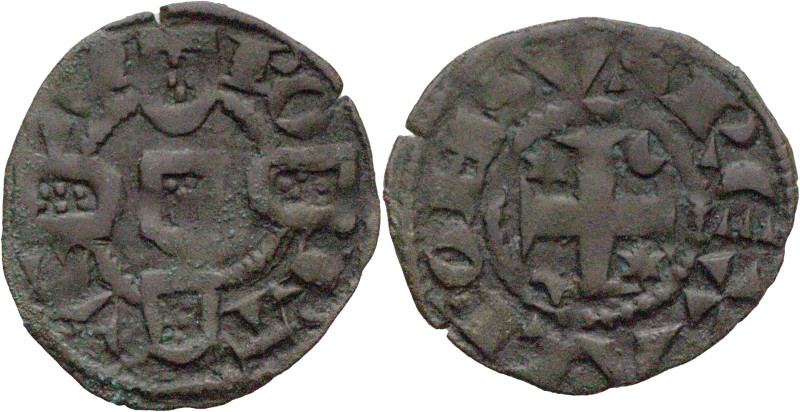 Portugal
D. Afonso III (1248-1279)
Dinheiro Lisbon Mint
AG: 02.01 0,93g
Good Ver...