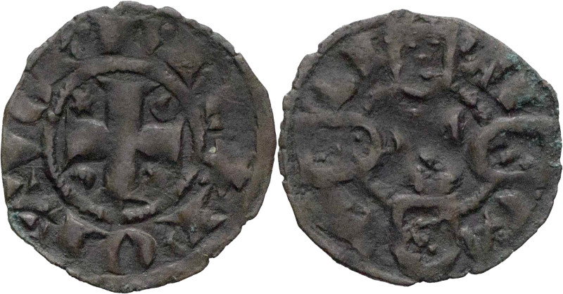 Portugal
D. Dinis I (1279-1325)
Dinheiro Lisbon Mint
AG: 04.39 0,69g
Very Fine