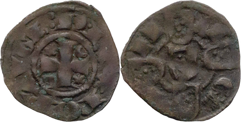Portugal
D. Dinis I (1279-1325)
Dinheiro Lisbon Mint
AG: 04.51 0,89g
Good Fine