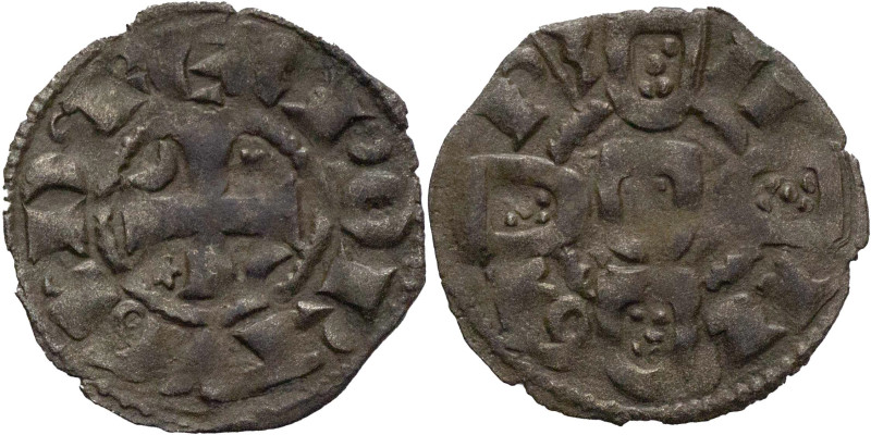 Portugal
D. Dinis I (1279-1325)
Dinheiro Lisbon Mint
AG: 05.10 0,55g
Extremely F...