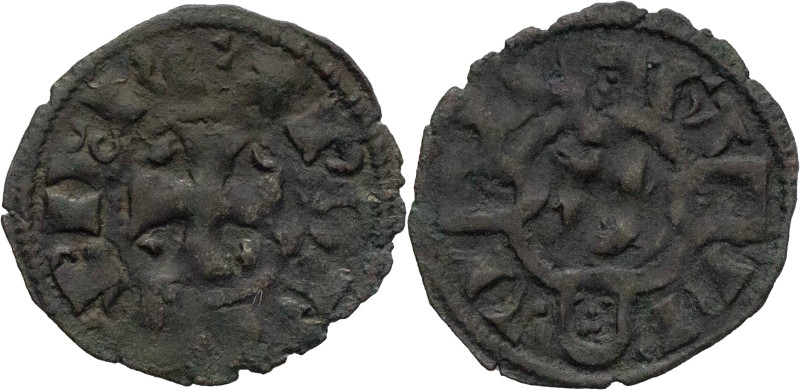 Portugal
D. Dinis I (1279-1325)
Dinheiro Lisbon Mint
AG: 07.18 0,79g
Very Fine