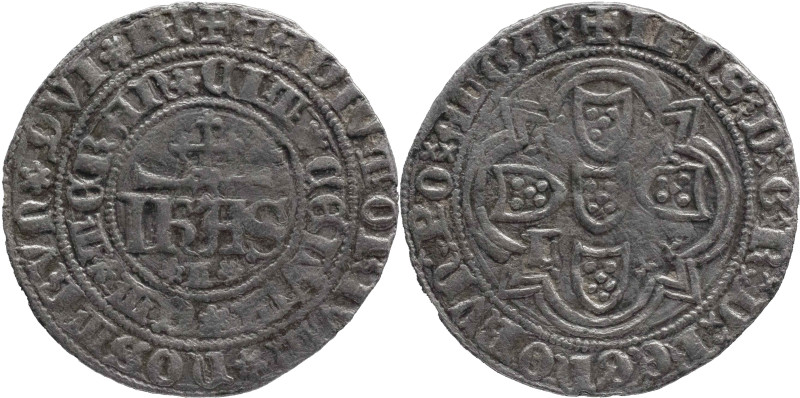 Portugal
D. João Regedor e defensor do reino (1383-1385)
Real of 10 soldos L/L L...