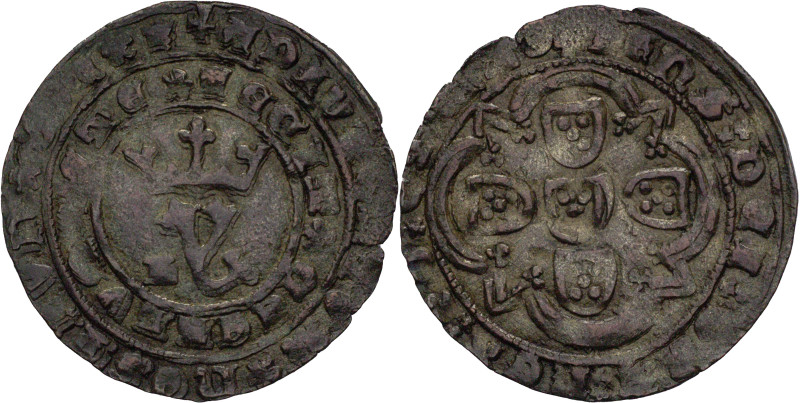 Portugal
D. João I (1385-1433)
Real Branco Lisboa Mint
AG: 52.05 2,32g
Good Very...