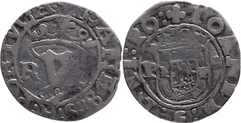 Portugal
D. João III (1521-1557)
Vintém (20 reais) R-P/P-O Porto Mint
AG: 57.01 ...