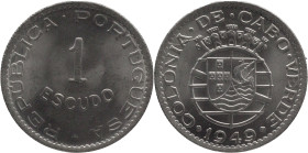 Cabo Verde
República (1910-)
1 escudo 1949
AG: 08.01   8,03g
SOBERBA