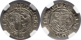 Moedas certificadas
Portugal D. Afonso V Espadim Porto
NGC MS 61
Top Grade!