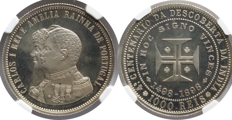 Certified Coins
Portugal D. Carlos I 1000 Réis Lisbon Mint 1898
Discovery of ind...