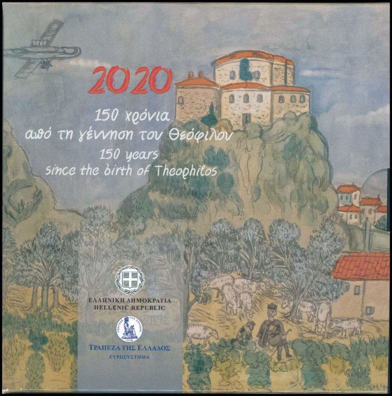 GREECE: 5 Euro (2020) in silver (0,333) commemorating the 150 years since the bi...