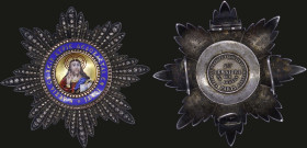 GREECE: Order of the Redeemer. Star of Grand Commander set. It was Awarded to distinguished Greek citizens who have defended the interests of the coun...