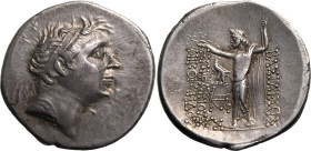 Ancient Greece: Bithynian Kingdom Nikomedes III 'Euergetes' Dated BE 203 = 96-95 BC Silver Tetradrachm Good Very Fine; attractively toned