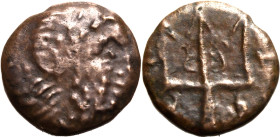 Ancient Greece: Cyclades, Tenos circa 200-188 BC Bronze AE15 About Very Fine