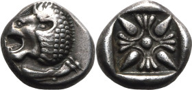 Ancient Greece: Miletos, Ionia circa 525-475 BC Silver Diobol Good Very Fine; splendid old cabinet tone