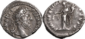 Roman Empire Commodus AD 185 Silver Denarius Very Fine