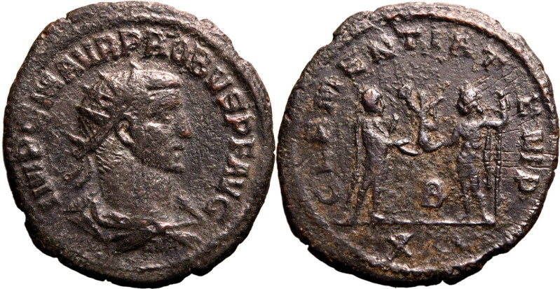 ROMAN EMPIRE. Probus. 
Bronze antoninianus, AD 276-282. Antioch. 
Obv: IMP C M...