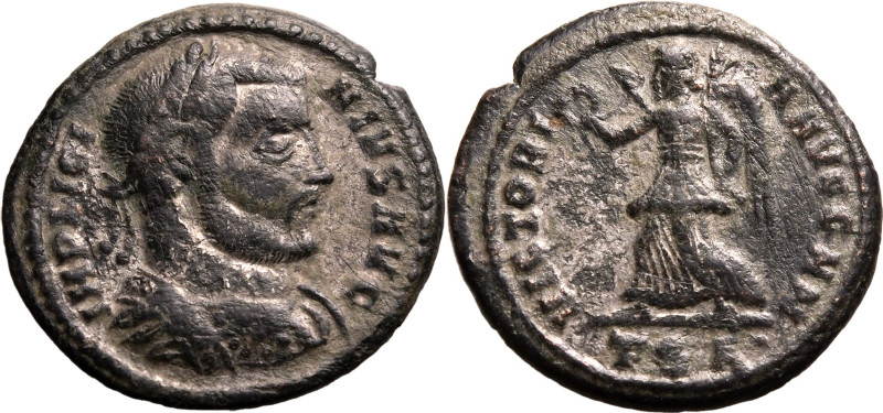 ROMAN EMPIRE. Licinius I. 
Billon follis, AD 319. Thessalonica. 
Obv: IMP LICI...