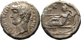 Roman Provincial: Alexandria, Egypt Hadrian dated RY 20 = AD 135/6 Billon BI Tetradrachm Very Fine