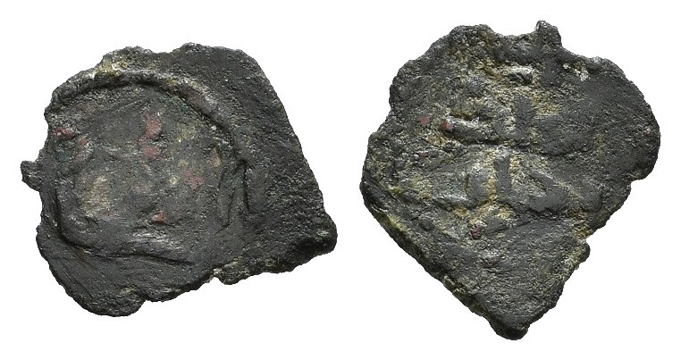 PALERMO. Ruggero I (1057-1101). Kharruba Mi (0,20 g). DA-Con. 109. BB