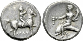 CALABRIA. Tarentum. Nomos (Circa 272-240 BC).