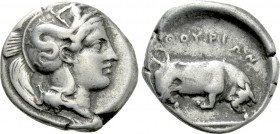 LUCANIA. Thourioi. Stater (Circa 400-350 BC).