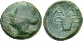 THRACE. Adhyras. Ae (Early 4th century BC).