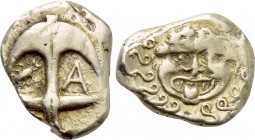 THRACE. Apollonia Pontika. Pale "EL" Drachm (Circa 480/78-450 BC).