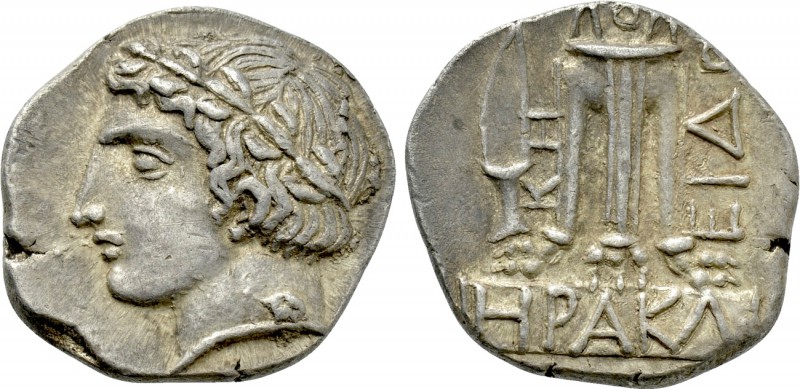 ILLYRO-PAEONIAN REGION. Damastion (Dardania). Tetradrachm (Circa 365/0-350/45 BC...