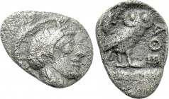 ATTICA. Athens. Hemiobol (Circa 454-404 BC).