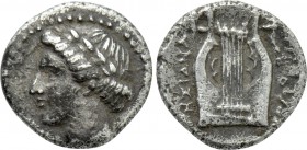 IONIA. Kolophon. Diobol (Circa 350-330 BC). Hegesianax, magistrate.