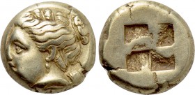IONIA. Phokaia. EL Hekte (Circa 387-326 BC).