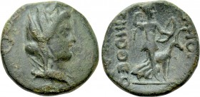 PHRYGIA. Akmoneia. Ae (1st century BC). Timotheos Menela, magistrate.