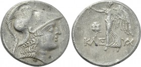 PAMPHYLIA. Side. Tetradrachm (Circa 145-125 BC). Kleuch-, magistrate.