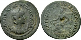 IONIA. Metropolis. Salonina (Augusta, 254-268). Ae. Aur. Euporos II, strategos.